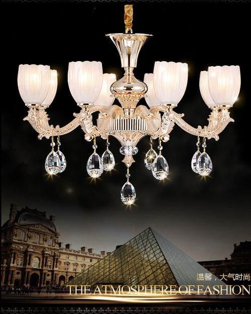 大氣奢華，歐式復古風情——琪朗燈飾鋅合金水晶吊燈0024解析